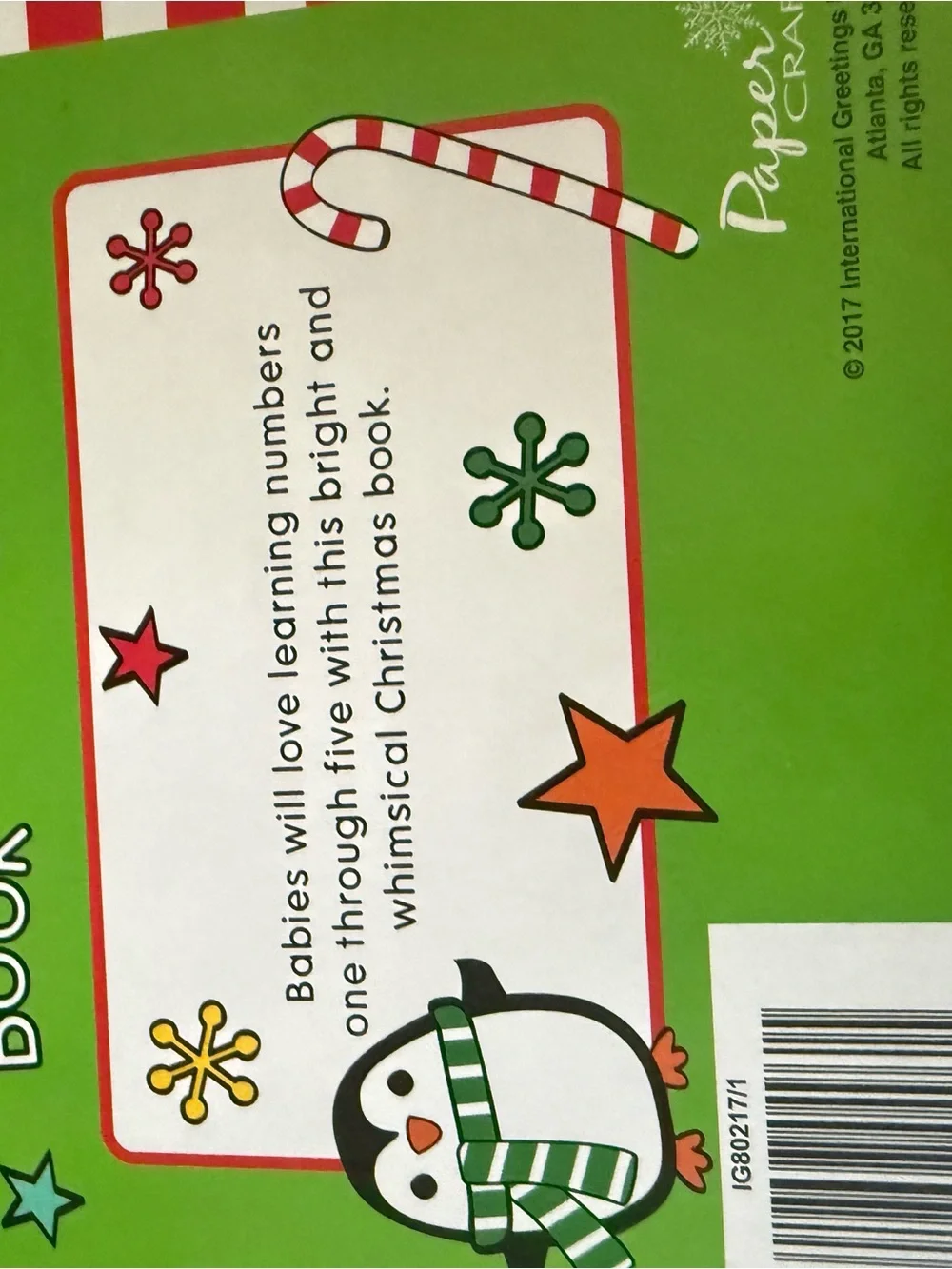 My First Christmas Book - Green Santa Holiday Board Book